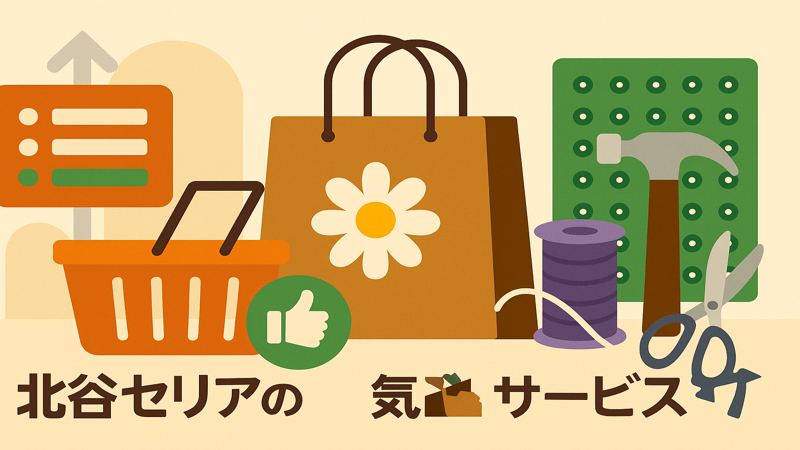 3.北谷セリアの商品・サービス特徴