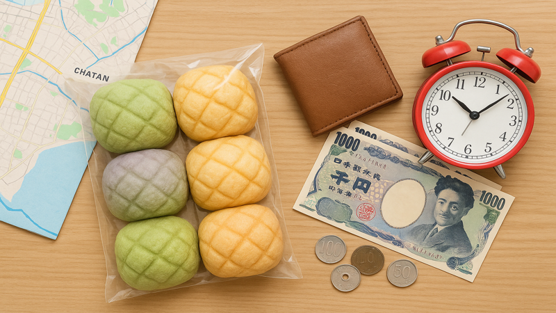 4.北谷メロンパンを楽しむための実用情報
