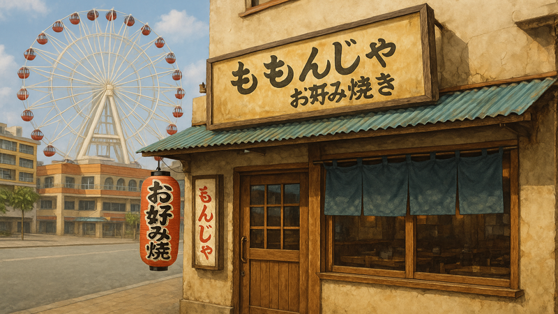1.北谷でもんじゃ焼きが楽しめる人気店舗
