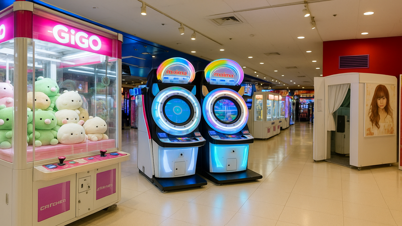2. 北谷GiGOで楽しめるゲーム機と料金システム