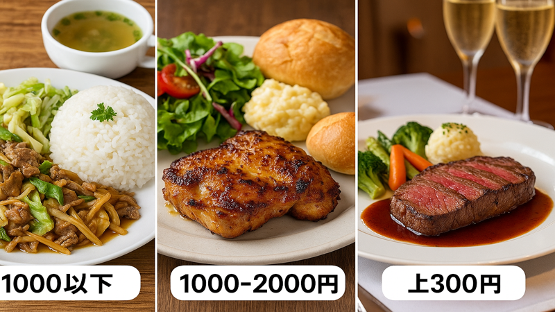 2.北谷のコスパ最強ランチスポット【価格帯別】