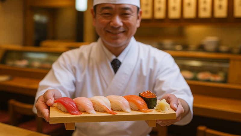 3.北谷の本格寿司店と高級店ガイド