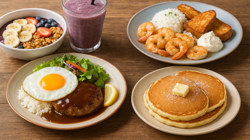 3.北谷ハワイアンカフェの人気メニューと料金相場