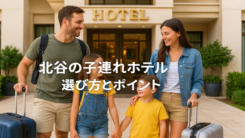 1.北谷の子連れホテルの選び方とポイント