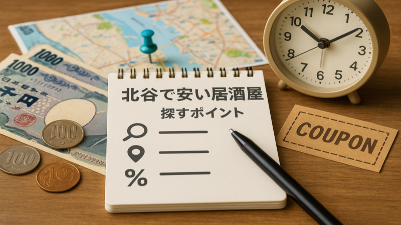 1.北谷で安い居酒屋を探すポイント