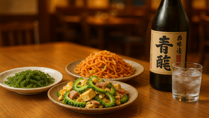 3.北谷の沖縄料理が安く楽しめる居酒屋