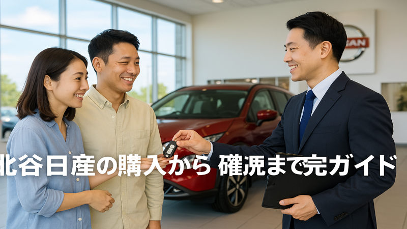 2.北谷日産での新車・中古車購入ガイド