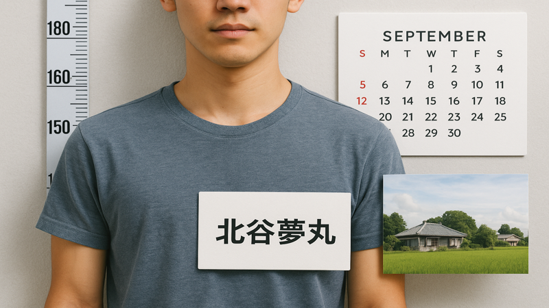 2.北谷夢丸の身長・年齢・出身地などの基本情報