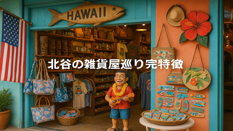 1.北谷の雑貨屋の魅力と特徴