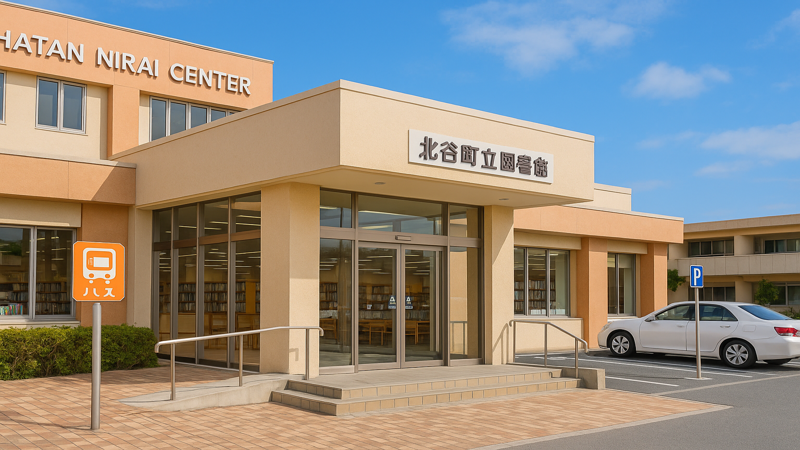1.北谷町立図書館の基本情報とアクセス方法