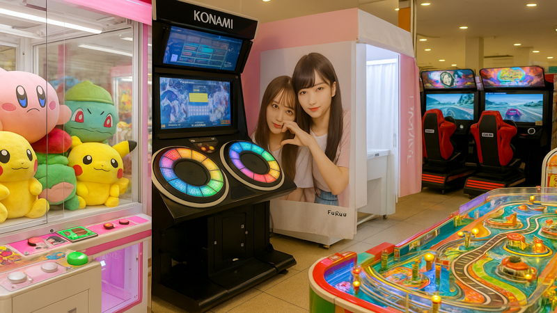 3.北谷ゲームセンターで楽しめるゲーム種類