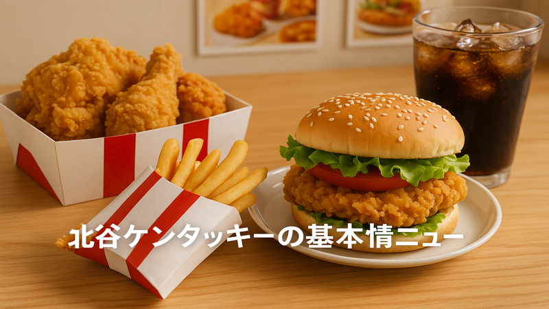 2.北谷ケンタッキーのおすすめメニューと限定商品