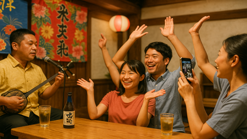3.北谷民謡居酒屋での楽しみ方