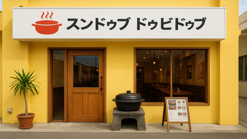 2.北谷で絶対に行くべきスンドゥブ専門店「スンドゥブドゥビドゥブ」