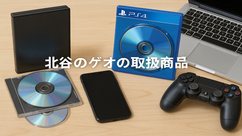 3.北谷ゲオの取扱商品・サービス