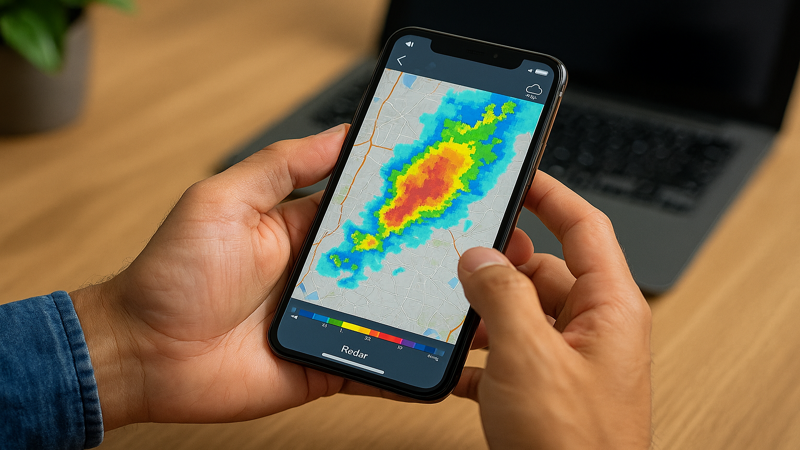 2.北谷の雨雲レーダー確認におすすめのサイト・アプリ