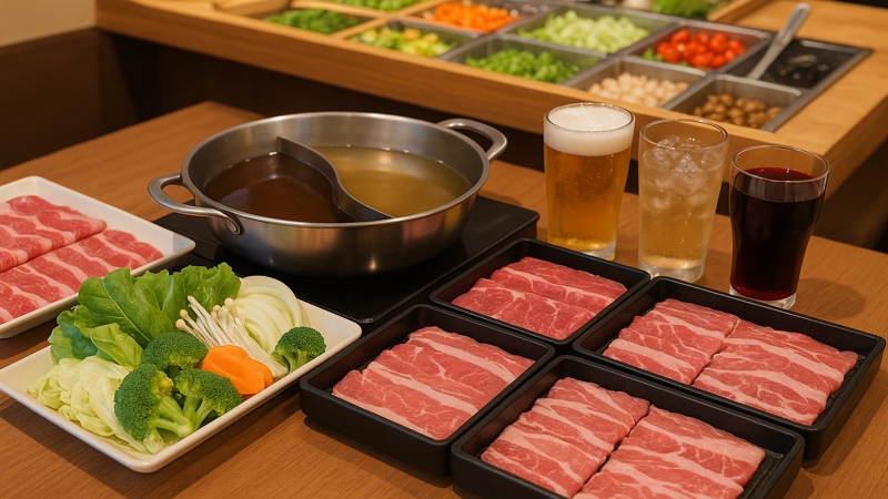 2.北谷温野菜のメニューと料金体系
