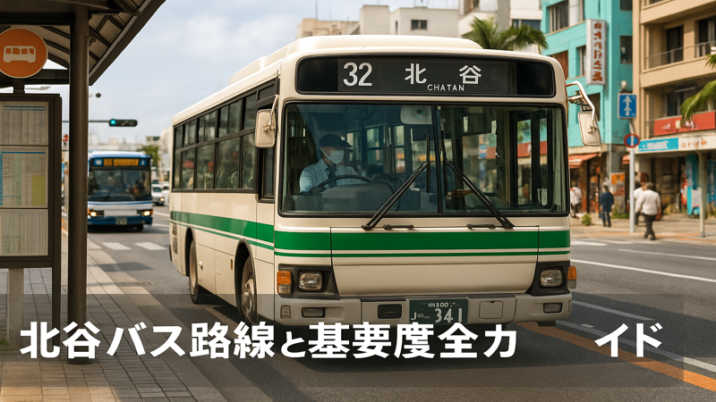 3. 那覇市内から北谷へのバス案内