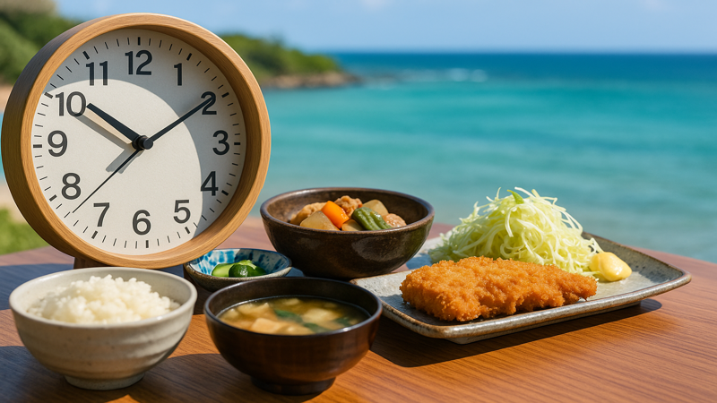 1.北谷の和食ランチの基本情報