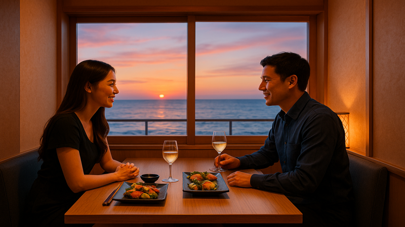 2.デート・記念日におすすめの北谷個室居酒屋
