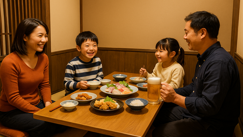 4.家族・グループ利用におすすめの北谷個室居酒屋
