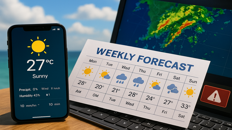 2.北谷の今日・明日・週間天気予報