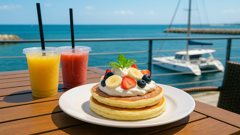 3.HARBOR(パンケーキカフェ)の楽しみ方