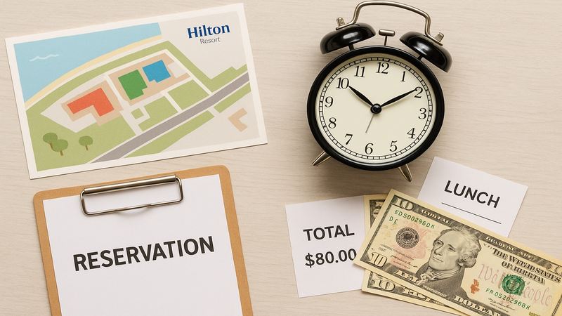 1.北谷ヒルトンランチの基本情報