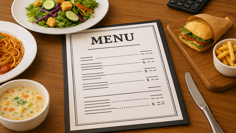 3.北谷ヒルトンランチのメニューと料金詳細