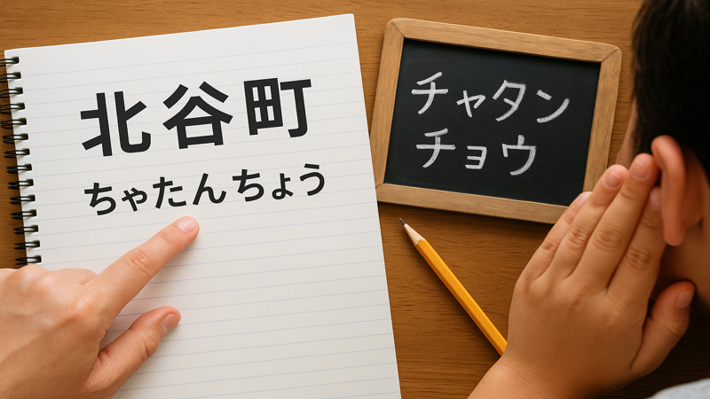 1. 北谷町の読み方を完全解説