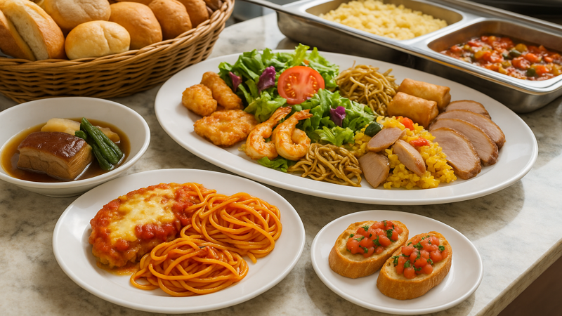 1. 北谷のホテルランチ人気店とおすすめメニュー