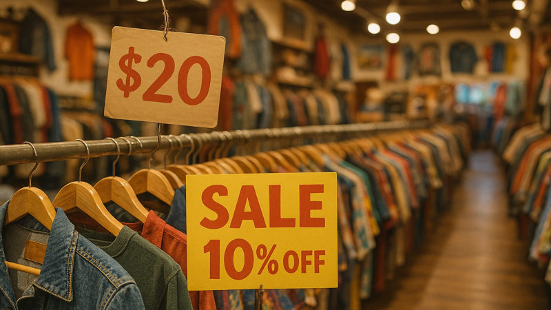 3.北谷古着屋の価格帯とお得な買い物方法