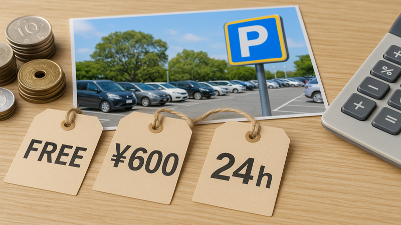1.北谷の駐車場の基本情報と料金体系