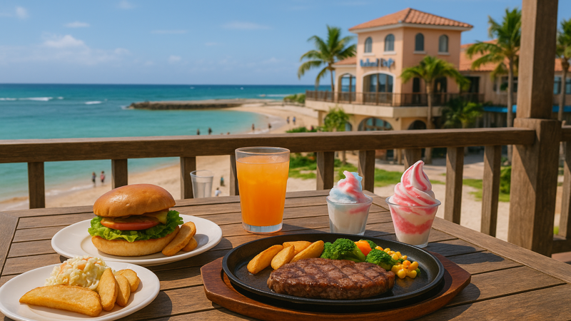 4.北谷美浜のグルメ・食事スポット