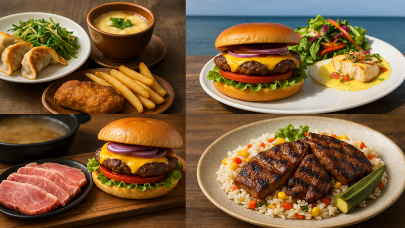 2.ジャンル別北谷の夜ご飯おすすめ店舗