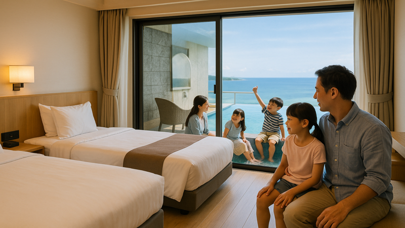 2. 北谷ベッセルホテルの客室と設備