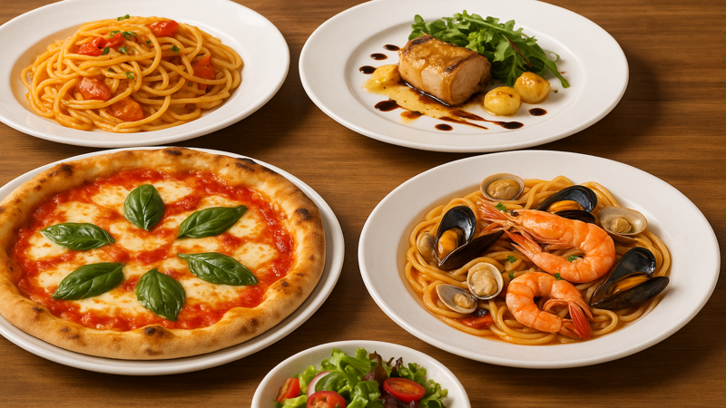 3.人気メニューとおすすめ料理