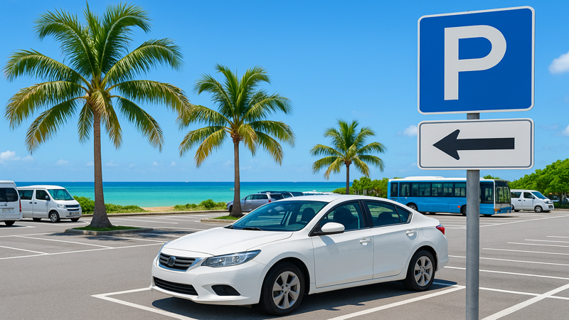 2.北谷サンセットビーチのアクセス・駐車場情報