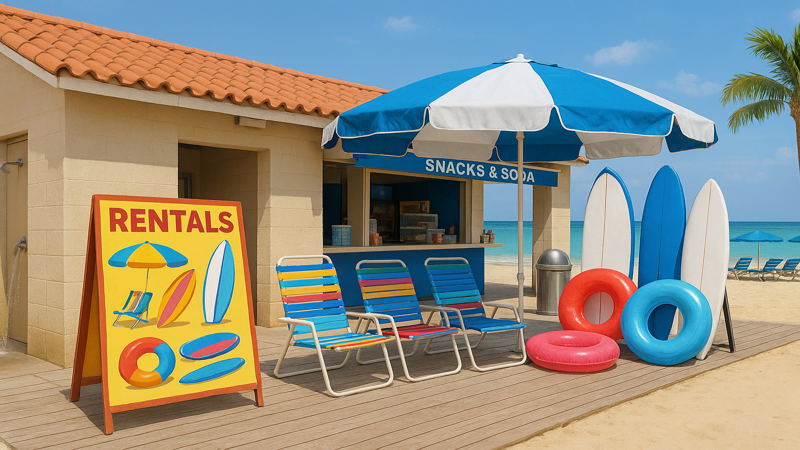 3.充実した施設・設備とレンタルサービス