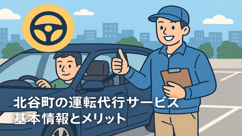 1.北谷町の運転代行サービス基本情報