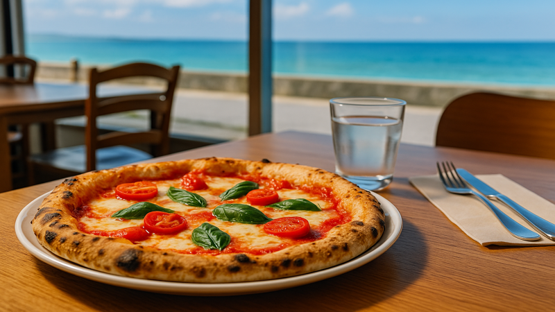 2.北谷で人気の本格ピザ店