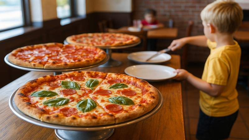 3.コスパ抜群!北谷の食べ放題ピザ店
