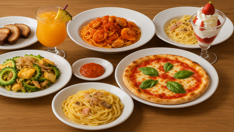 4.北谷ポコアポコで味わえる料理メニューの種類