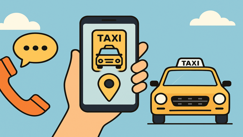 2.北谷タクシーの予約方法と利用手順