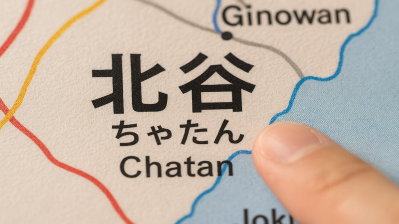 1.北谷の読み方の基本知識