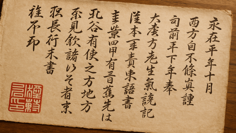 2.北谷という地名の歴史と由来