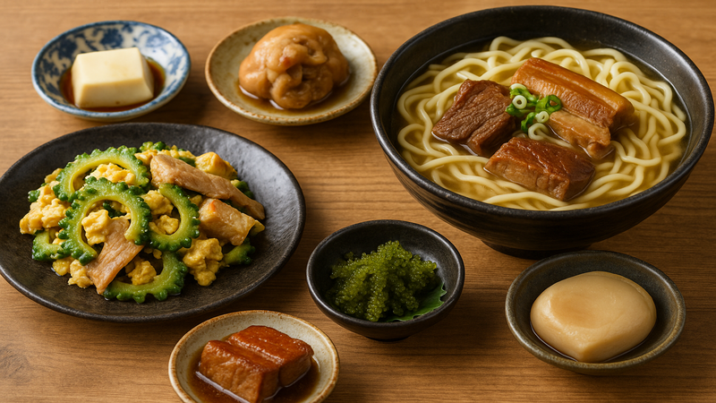 3.北谷で絶対食べたい沖縄料理メニュー