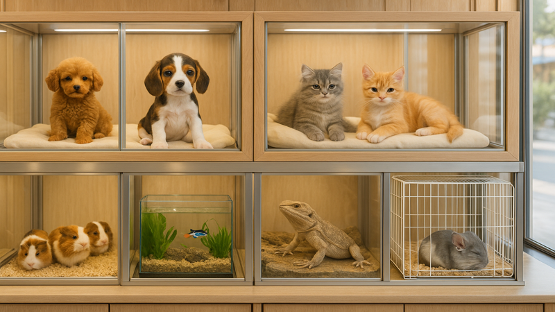 3.取り扱いペットと購入時のサポート体制