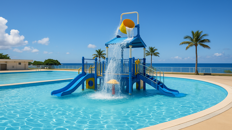 2.北谷公園水泳プールの施設の魅力