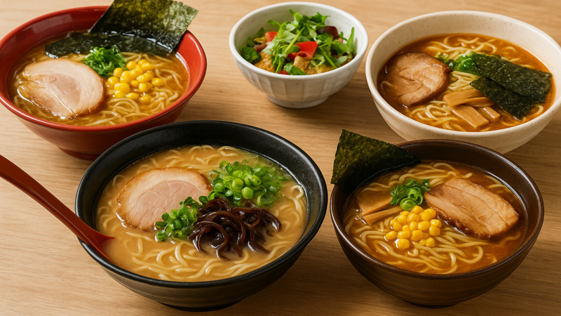 3.北谷の個性的なラーメン店とメニュー